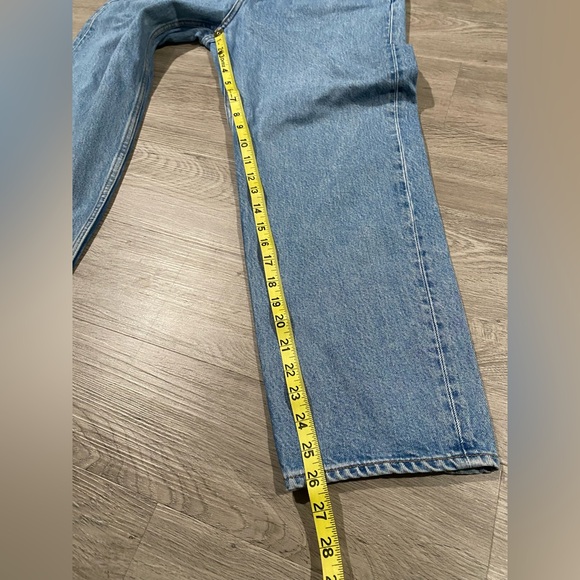 Women's Weekday Frame Pleat Denim Trousers Size 27‎ - Picture 8 of 10